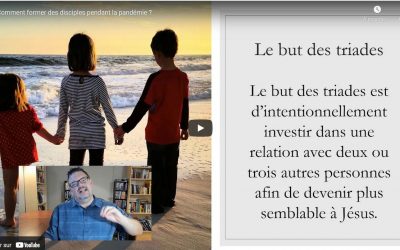 Comment former des disciples pendant la pandémie ?
